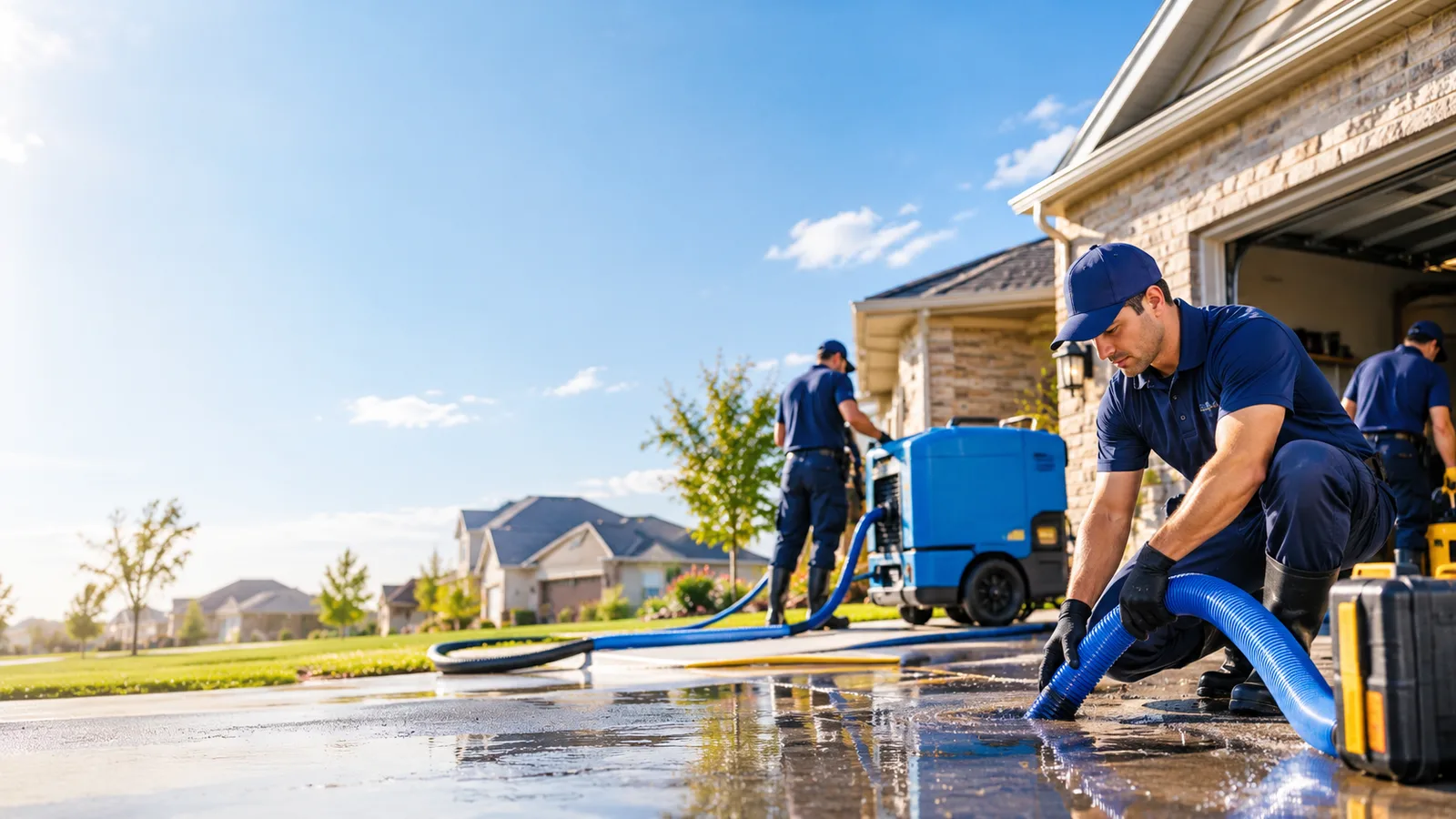 Sewage Backup Cleanup in Garciasville, TX near me